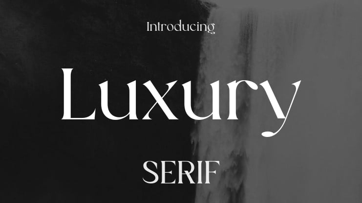 Luxury Font