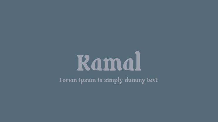 Kamal Font