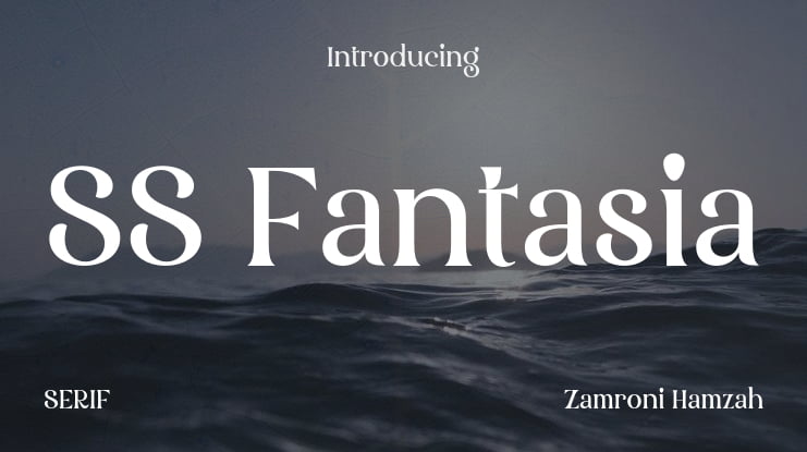 SS Fantasia Font