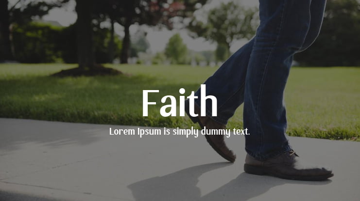 Faith Font