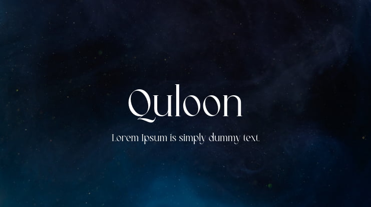 Quloon Font