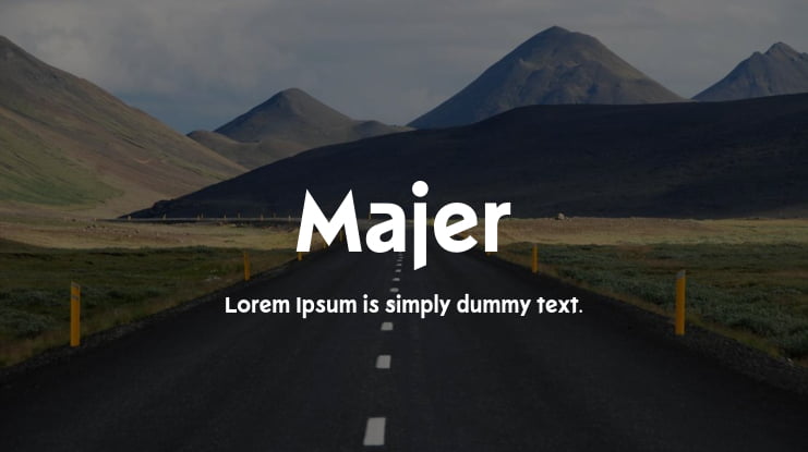 Majer Font