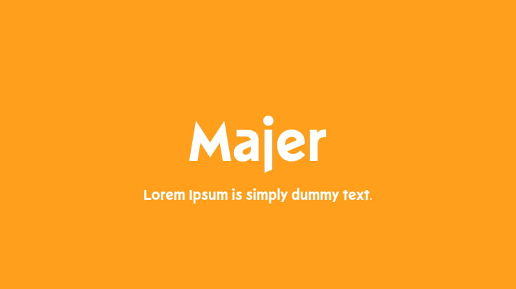 Majer Font