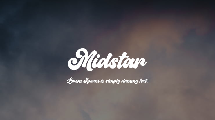 Midstar Font