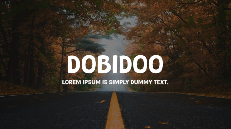 Dobidoo Font