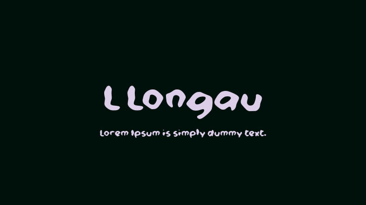 L Longau Font