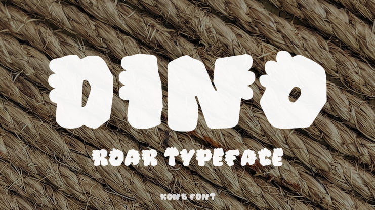 Dino Roar Font Family