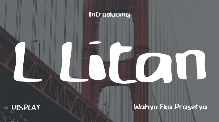 L Litan Font