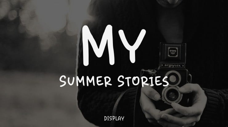 My Summer Stories Font Family