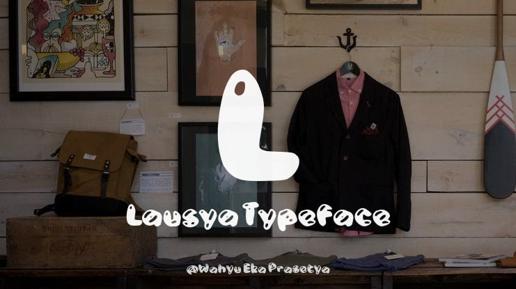 L Lausya Font