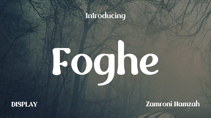 Foghe Font