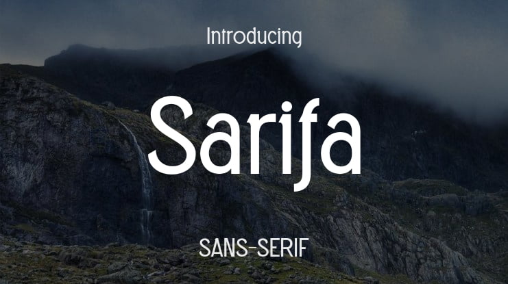 Sarifa Font