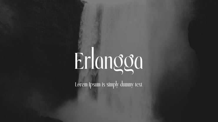 Erlangga Font