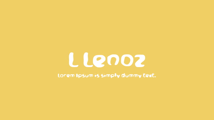 L Lenoz Font