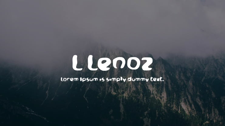 L Lenoz Font