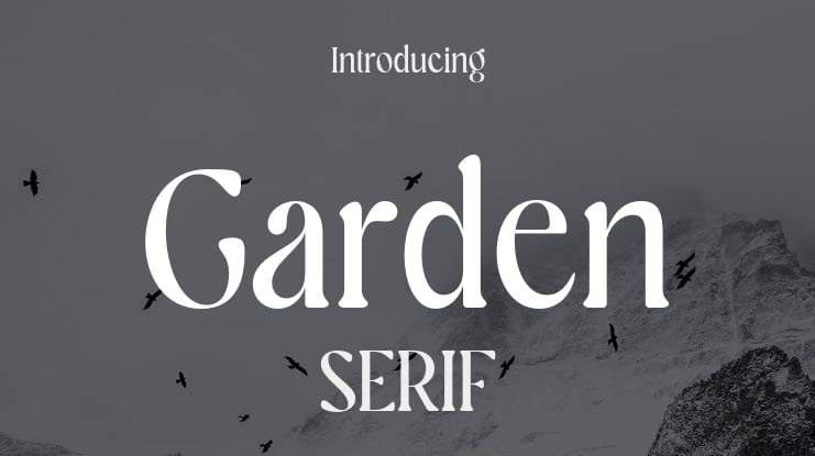 Garden Font