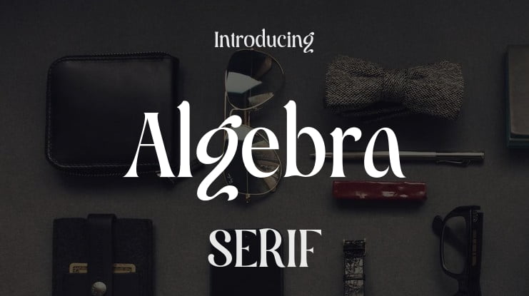 Algebra Font : Download Free for Desktop & Webfont