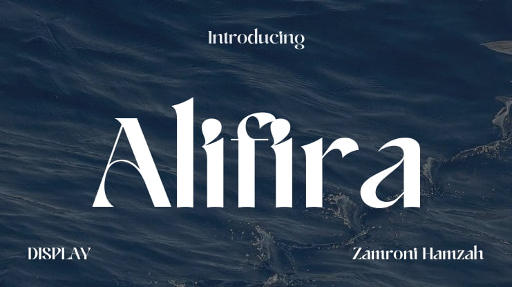 Alifira Font