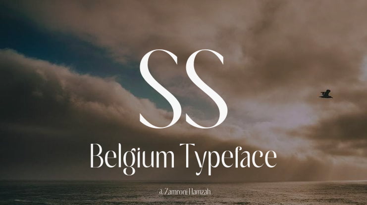 SS Belgium Font