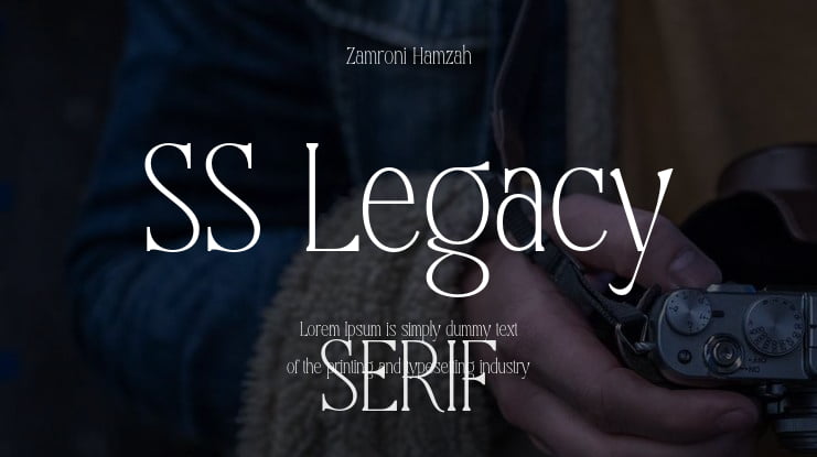 SS Legacy Font