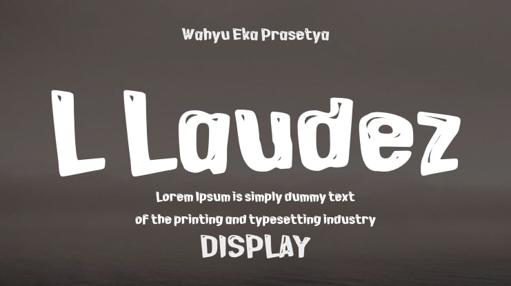 L Laudez Font