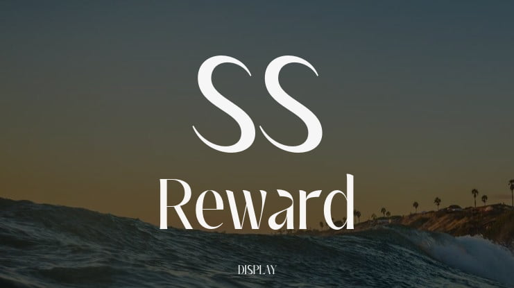 SS Reward Font