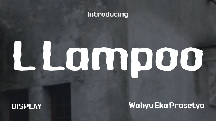 L Lampoo Font