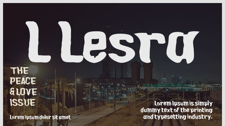 L Lesra Font