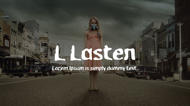 L Lasten Font