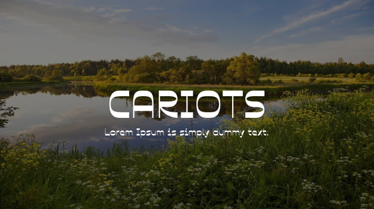 CARIOTS Font