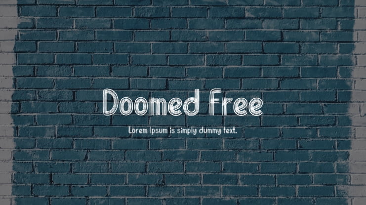 Doomed Free Font