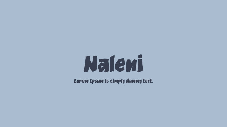 Naleni Font