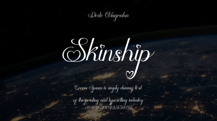 Skinship Font