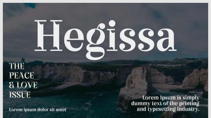 Hegissa Font