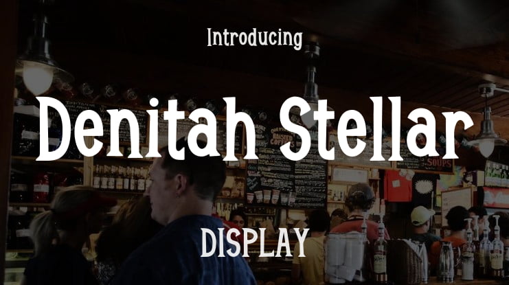 Denitah Stellar Font