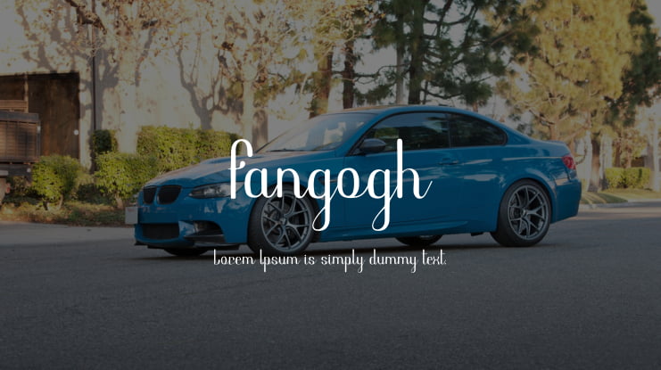 Fangogh Font