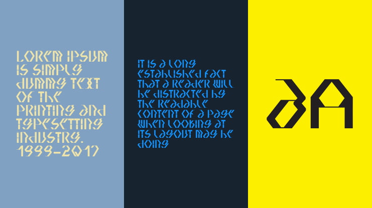 Quadtron Font