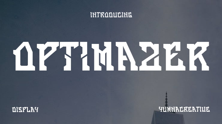 Optimazer Font