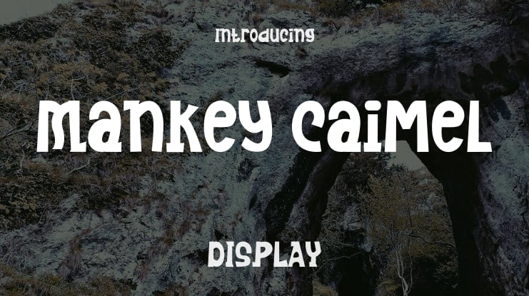 Mankey Caimel Font