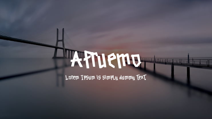 Afruemo Font