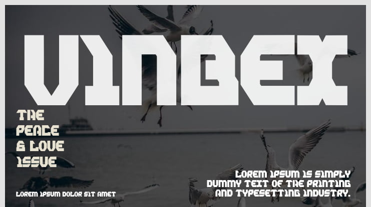 Vinbex Font