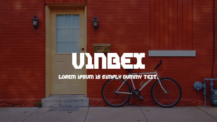 Vinbex Font