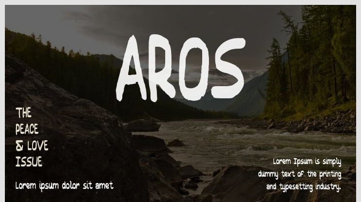 AROS Font