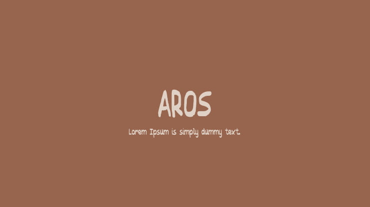 AROS Font