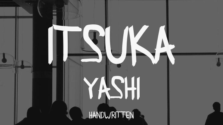 ITSUKA YASHI Font