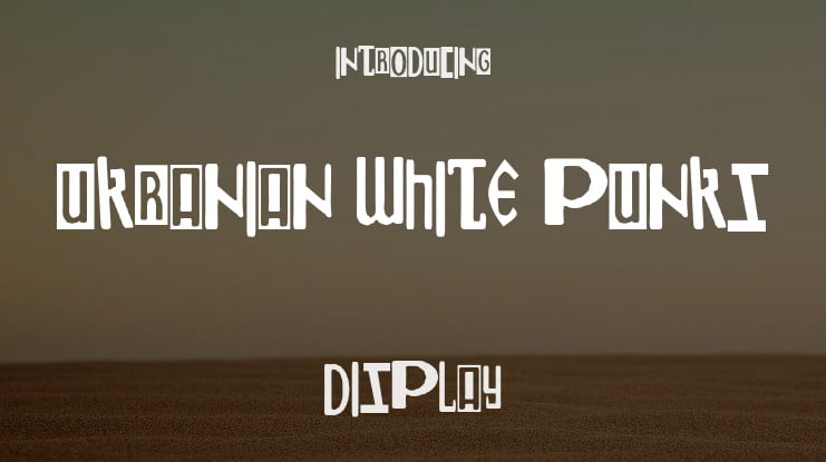 Ukranian White Punks Font