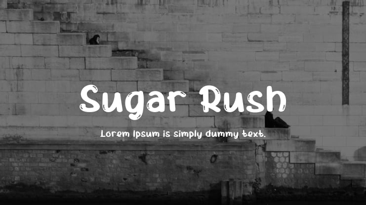 Sugar Rush Font