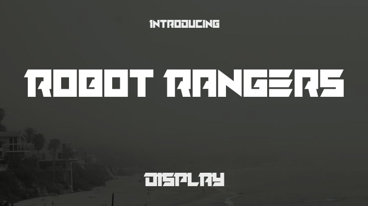 Robot Rangers Font Family