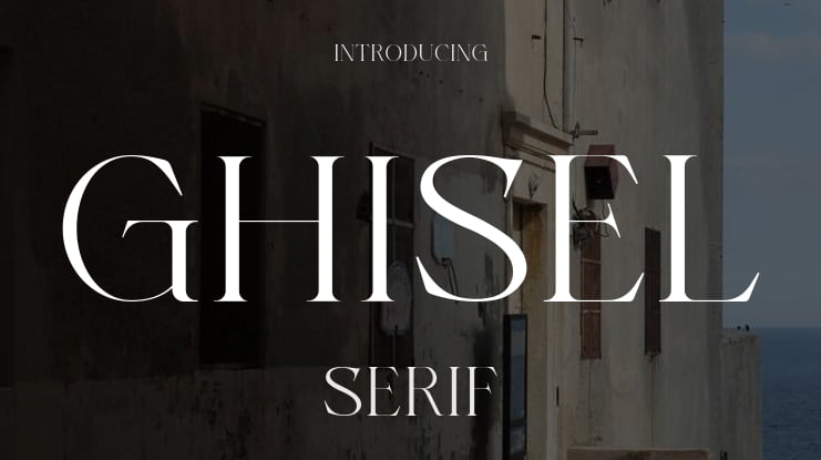 GHISEL Font