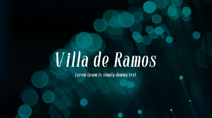 Villa de Ramos Font